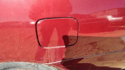 02-06 Toyota Camry Fuel Tank Door With Hinge Gas Lid Oem Filler Salsa Red 3Q3