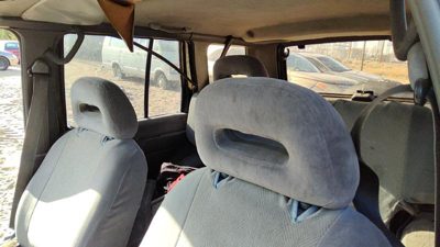 87-95 Nissan Pathfinder Pair Of Front Headrests Oem Left Right Set Seat