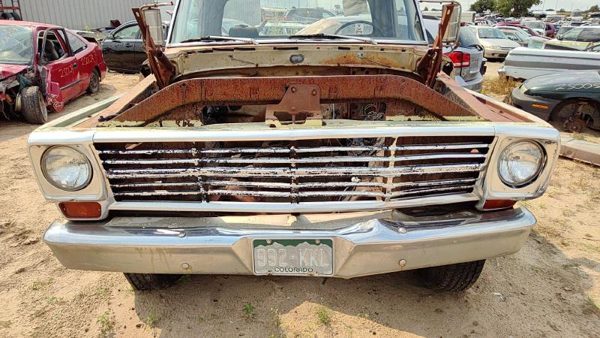 1967-1969 Ford F100 Front Grille Oem Chrome Bent C8tz8200e — photo 1
