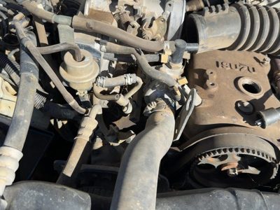 1991-1992 Isuzu Pup Complete Fuel Rail With Injectors Set Loaded Oem 2.6L