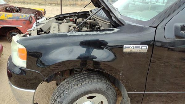 2004-2007 Ford F150 Driver Left Front Fender Oem Black Ua 5L3Z16006Aa — photo 2