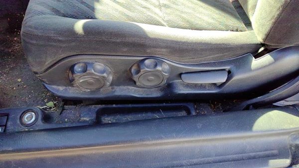 1996-2000 Honda Civic Driver Left Side Seat Trim Panel Oem Gray Coupe — photo 3