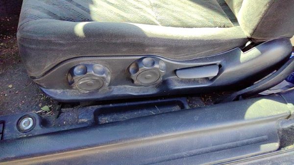 1996-2000 Honda Civic Driver Left Side Seat Trim Panel Oem Gray Coupe — photo 4