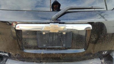 2006-2011 Chevy Hhr License Plate Trim Surround Panel Oem Tail Trunk Finish