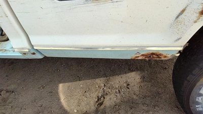 83-88 Ford Ranger Driver Left Rear Moulding On Quarter Panel Oem