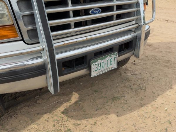 1993-1997 Ford F250 Front Bumper With Brackets Assembly Oem Ftf250 — photo 8