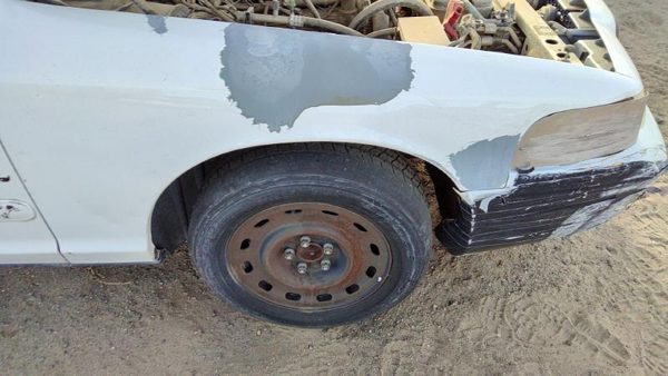 2003-2011 Ford Crown Vic Passenger Right Front Fender Oem White 7W7z16005a — photo 4