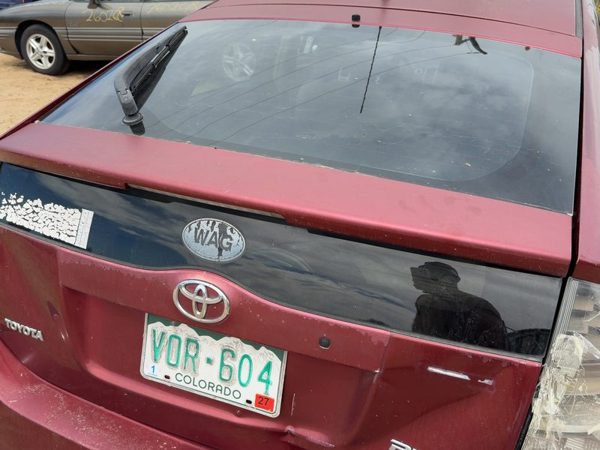 04-09 Toyota Prius Rear Spoiler Back Wing Oem Without Raised Fin Salsa Red 3Q3 — photo 5