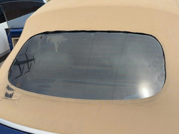 2007 Vw Beetle Convertible Back Glass Rear Window Oem — photo 3