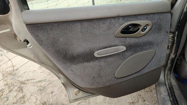 95-97 Ford Contour Driver Left Rear Door Trim Panel With Switches Back Ul Tan — photo 2
