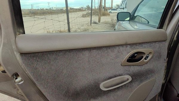 95-97 Ford Contour Driver Left Rear Door Trim Panel With Switches Back Ul Tan — photo 4