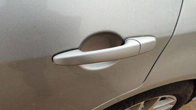 2006-2012 Ford Fusion Driver Left Rear Outside Door Handle Oem Back Silver Ux