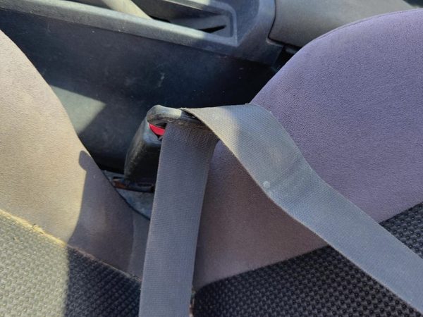 06-12 Eclipse Driver Left Front Seat Belt Buckle Receiver Oem Bucket Coupe Gray — photo 3