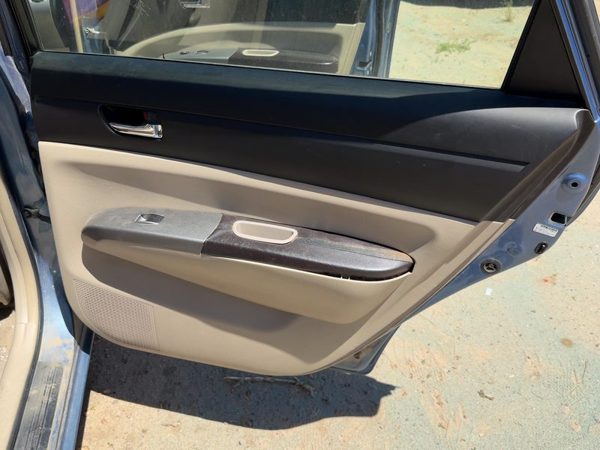 04-05 Prius Passenger Right Rear Door Trim Panel With Switches Back Tan 08 — photo 1