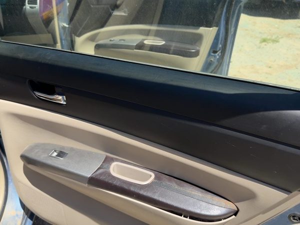 04-05 Prius Passenger Right Rear Door Trim Panel With Switches Back Tan 08 — photo 4