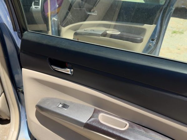 04-05 Prius Passenger Right Rear Door Trim Panel With Switches Back Tan 08 — photo 7