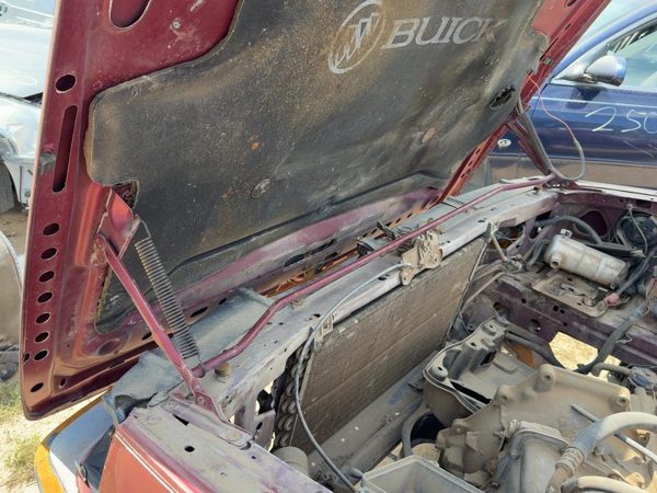 1985-1990 Buick Park Ave Pair Of Hood Hinges Right Left Set Assembly Oem Red — photo 1