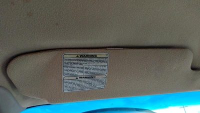 1997 Ford F150 Driver Left Sun Visor Oem Tan Mx