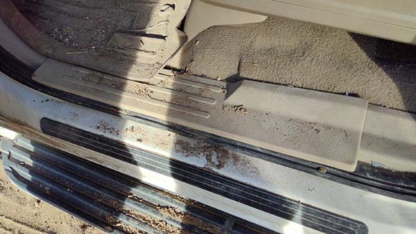 07-10 Lincoln Navigator Driver Left Lower Sill Step Moulding Trim Panel Oem Tan — photo 4
