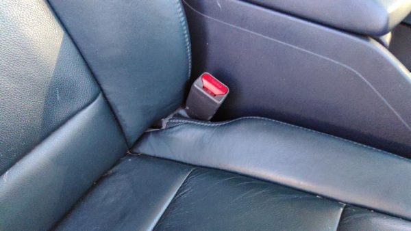 09-15 Honda Pilot Passenger Right Front Seat Belt Buckle Receiver Gray/Blue Gr — photo 1