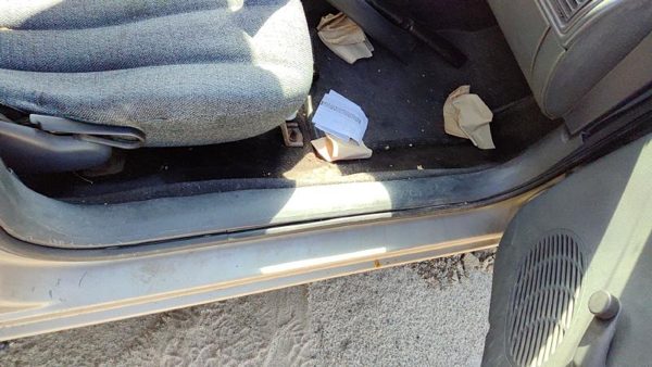 1995-2005 Chevy Cavalier Passenger Right Lower Kick Trim Panel Oem Gray 12C — photo 1