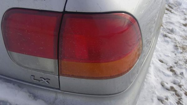 1996-1998 Honda Civic Passenger Right Outer Tail Light Brake Lamp Oem Rear — photo 1