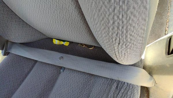 05-07 Dodge Caravan Driver Left Front Seat Belt Retractor Shoulder D5 Slate Gray — photo 3