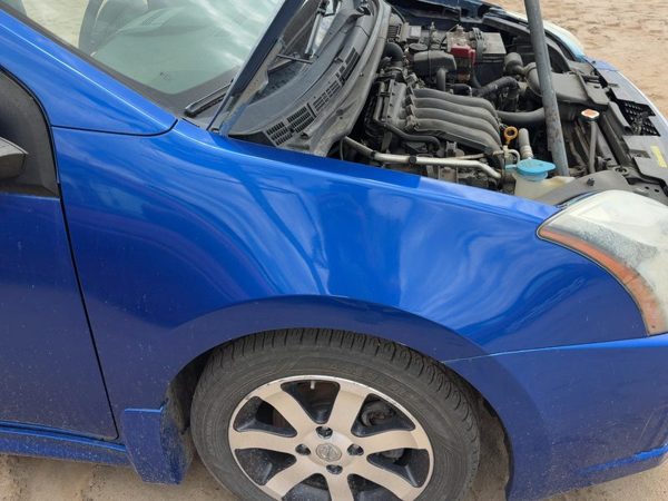 2007-2012 Nissan Sentra Passenger Right Front Fender Oem 2.0L Blue B17 — photo 5