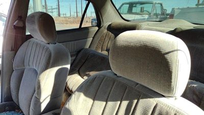 1997-1999 Buick Century Pair Of Front Headrests Oem Left Right Set Seat Gray 14B