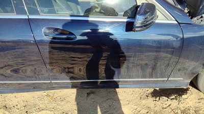 2013 Mercedes C-class Front Door RH Lunar Blue 890