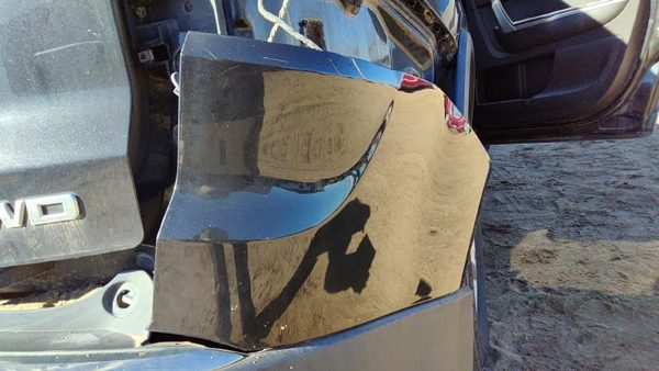 2007-2012 Gmc Acadia Passenger Right Rear Bumper Corner End Cap 58U Carbon Black — photo 4