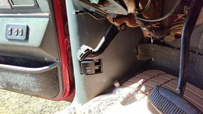 1987-1991 Ford F150 Driver Left Lower Kick Trim Panel Oem Gray