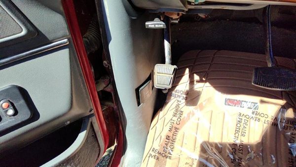 1987-1991 Ford F150 Driver Left Lower Kick Trim Panel Oem Gray — photo 2