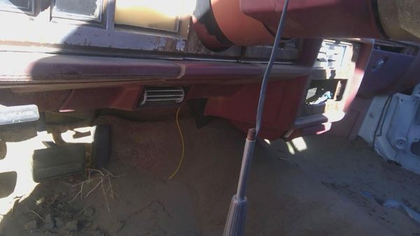 78-87 Buick Regal Lower Dash Under Column Knee Bolster Trim Panel Oem Red — photo 3
