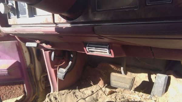 78-87 Buick Regal Lower Dash Under Column Knee Bolster Trim Panel Oem Red — photo 5