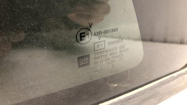 2004-2007 Buick Rainier Driver Left Rear Quarter Glass Back Side Window Oem — photo 7