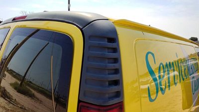 96-02 Express Van 2500 Passenger Right Rear Upper Moulding On Quarter Panel Oem