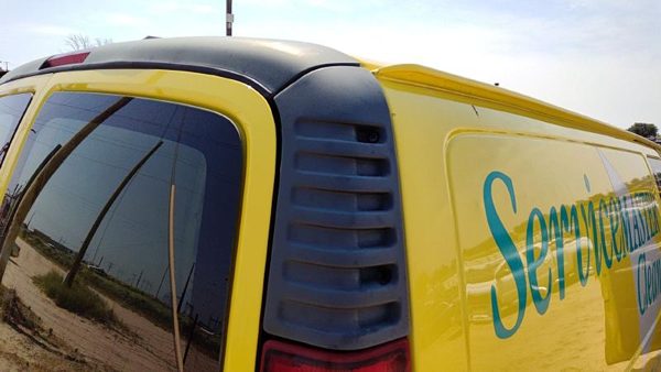 96-02 Express Van 2500 Passenger Right Rear Upper Moulding On Quarter Panel Oem — photo 1