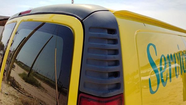96-02 Express Van 2500 Passenger Right Rear Upper Moulding On Quarter Panel Oem — photo 2