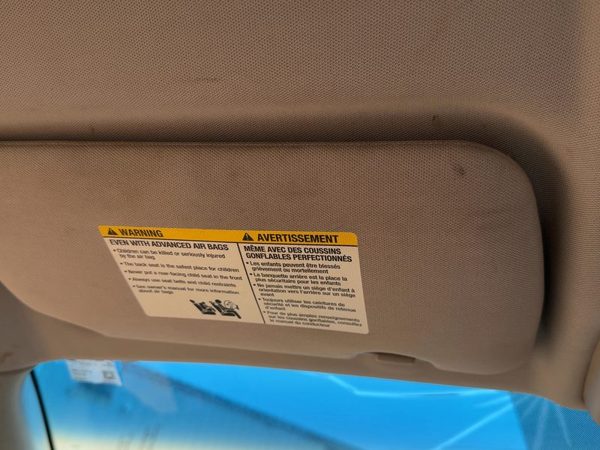 2005-2006 Nissan Altima Driver Left Sun Visor Oem Illumination Charcoal G — photo 1