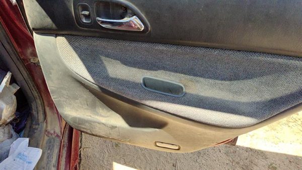 94 95 Honda Accord Passenger Right Rear Door Trim Panel With Switches Back Gray — photo 6