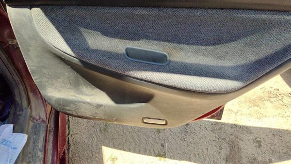 94 95 Honda Accord Passenger Right Rear Door Trim Panel With Switches Back Gray — photo 7