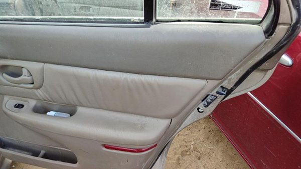 97-98 Century Passenger Right Rear Door Trim Panel With Switches Back Taupe 52B — photo 2