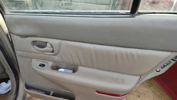 97-98 Century Passenger Right Rear Door Trim Panel With Switches Back Taupe 52B — photo 3