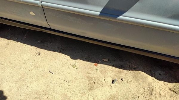 94-97 Accord Passenger Right Lower Rocker Panel Moulding Side Skirt Oem Gray — photo 3
