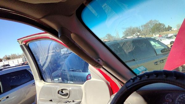 00-03 Ford F150 Driver Left A Pillar Trim Windshield Post Panel Oem Gray — photo 3