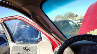 00-03 Ford F150 Driver Left A Pillar Trim Windshield Post Panel Oem Gray