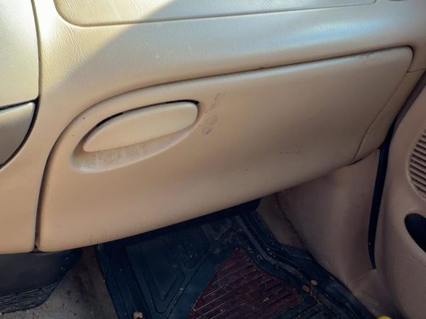 1997-2003 Ford F150 Glove Box Assembly Complete Door With Latch Oem Tan Ex — photo 3