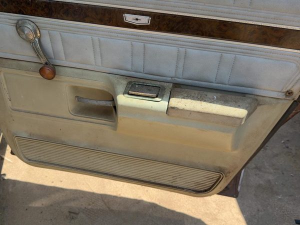 1974 Chevy Impala Passenger Right Rear Door Trim Panel Manual Back — photo 2