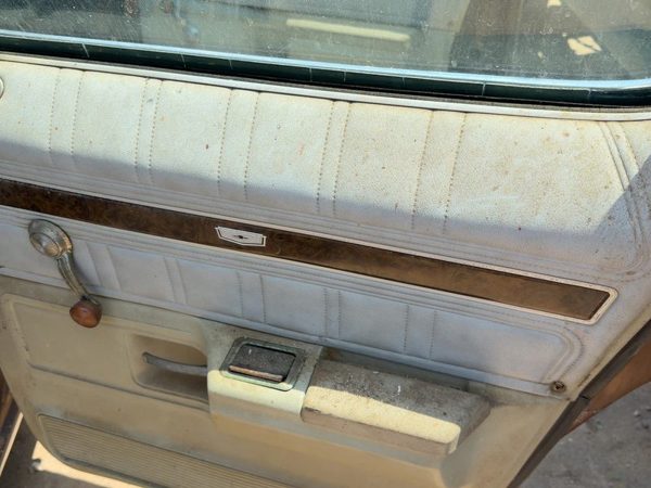 1974 Chevy Impala Passenger Right Rear Door Trim Panel Manual Back — photo 3